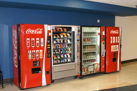 Recreation Center Vending Before Area Treatment